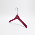 Customized color lingerie display hanger children swimwear curved hanger for panty